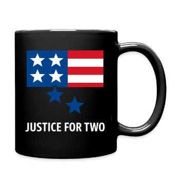 Justice For Two - Full Colour Mug - black - Right