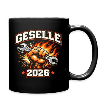 Assistant 2026 Automotive Mechatronics Technician - Full Colour Mug - black - Right