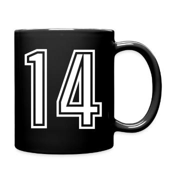 14 - Full Colour Mug - black - Right