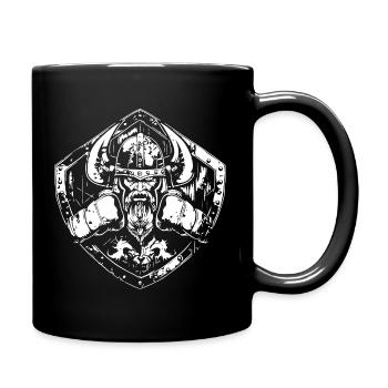 MMA de boxe viking - Mug uni - noir - Droite
