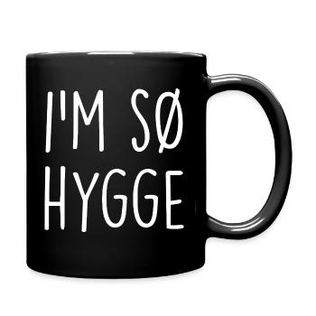 Hygge Denmark Dänemark - Full Colour Mug - black - Right
