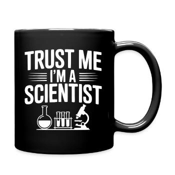 Trust Me I'm a Scientist - Full Colour Mug - black - Right