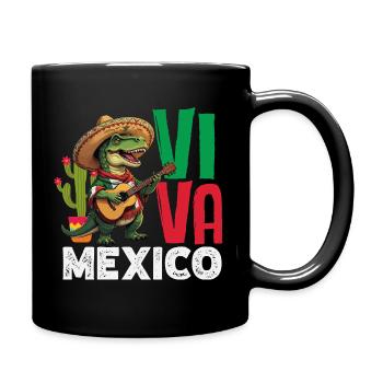 Mexico Pride & Home Mexican Mexico Flag - Full Colour Mug - black - Right