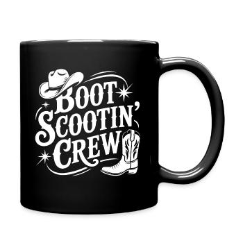 Country Line Dance - Full Colour Mug - black - Right