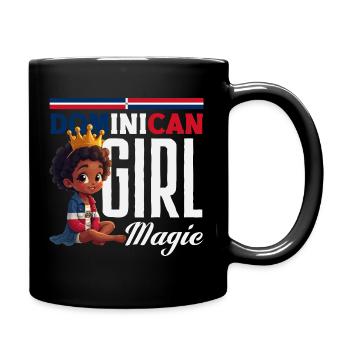 Drapeau de la République dominicaine Dom Rep Pride - Mug uni - noir - Droite