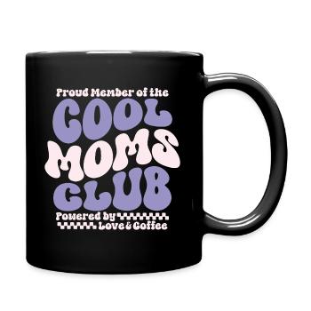 Cadeau des mamans pour la fête des mères - Club des mamans cool - Mug uni - noir - Droite