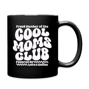 Cadeau des mamans pour la fête des mères - Club des mamans cool - Mug uni - noir - Droite