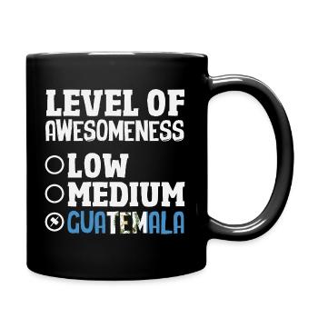 Guatemala Flag T-Shirt Pride & Home Chapín - Full Colour Mug - black - Right
