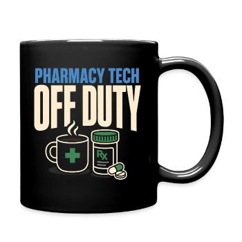 Apothekentechniker Pharmacy Tech Cpht Rx Geschenk - Tasse einfarbig - Schwarz - Rechts