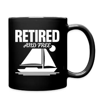 Voilier pour pensionnaires - Mug uni - noir - Droite