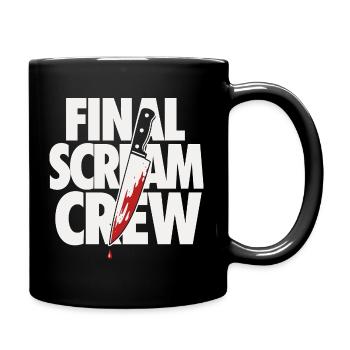 Final Scream Club Horror Design - Full Colour Mug - black - Right