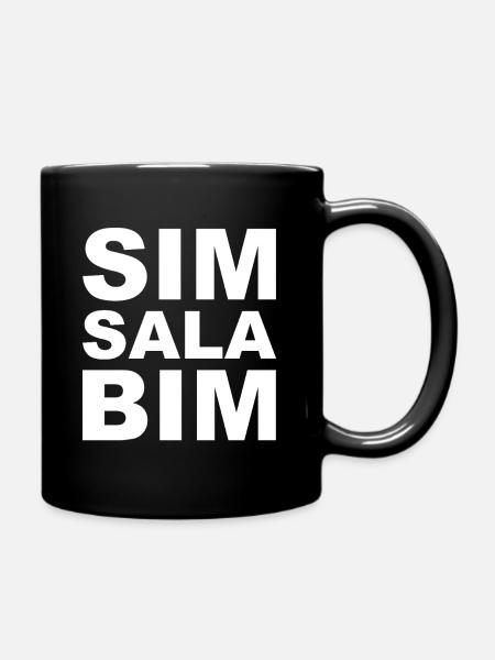 SIMSALABIM - einfach zauberhaft (white) - Tasse einfarbig - Schwarz