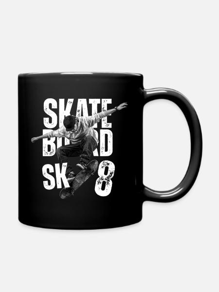 Skate SK8 - Tasse einfarbig - Schwarz