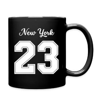 New York 23 - Mug uni - noir - Droite