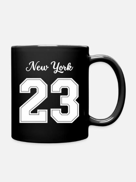 New York 23 - Full Colour Mug - black