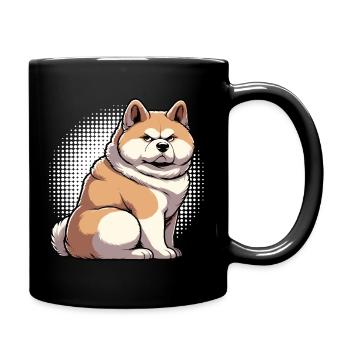Akita Akita propriétaire Akitas Akita amoureux Akitafan - Mug uni - noir - Droite
