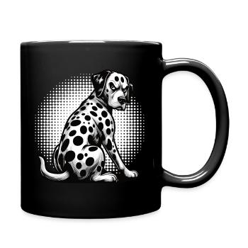 Dalmatiens Gardiens de dalmatiens Propriétaires de dalmatiens - Mug uni - noir - Droite