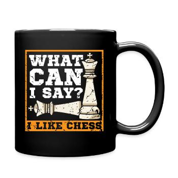 Chess Chess Player Chessboard - Full Colour Mug - black - Right