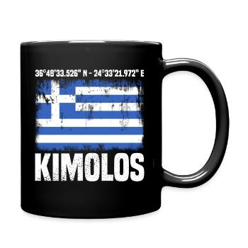 Kimolos Coordinates - Full Colour Mug - black - Right
