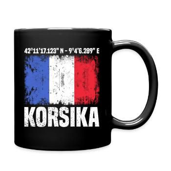 Corsica Tour - Full Colour Mug - black - Right