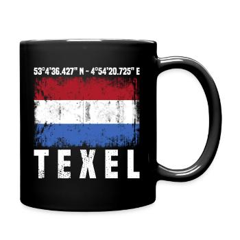 Texel coordinates - Full Colour Mug - black - Right