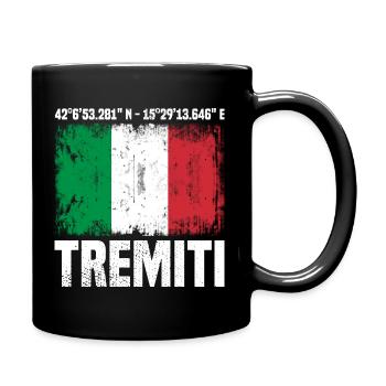 Tremiti Coordinates - Full Colour Mug - black - Right