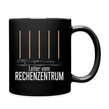 Rechenzentrum Gärtner Nerd Computer Spruch Garten - Tasse einfarbig - Schwarz - Rechts
