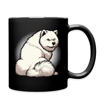 Samoyed Samoyed Owner Samoyed Lovers - Full Colour Mug - black - Right