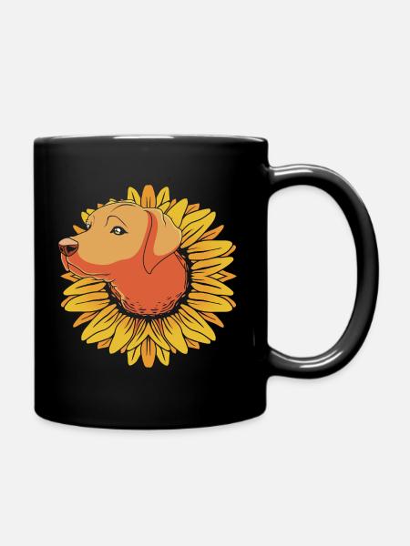 Rhodesian Ridgeback - Tasse einfarbig - Schwarz