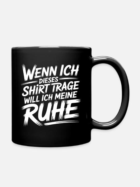 Relaxation Mode - Tasse einfarbig - Schwarz