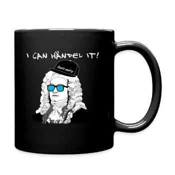 Je ne peux pas m'en occuper Ne vous inquiétez pas - Nerds de la musique! - Mug uni - noir - Droite
