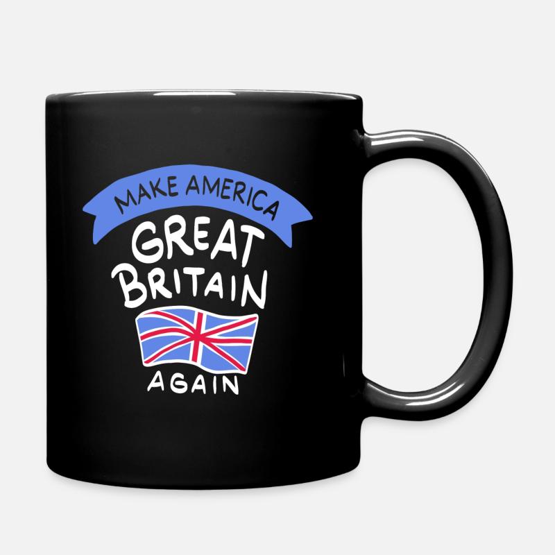 Make America Great Britain Again Gift - Full Colour Mug - black