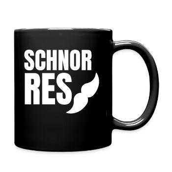 Schnorres - Tasse einfarbig - Schwarz - Rechts