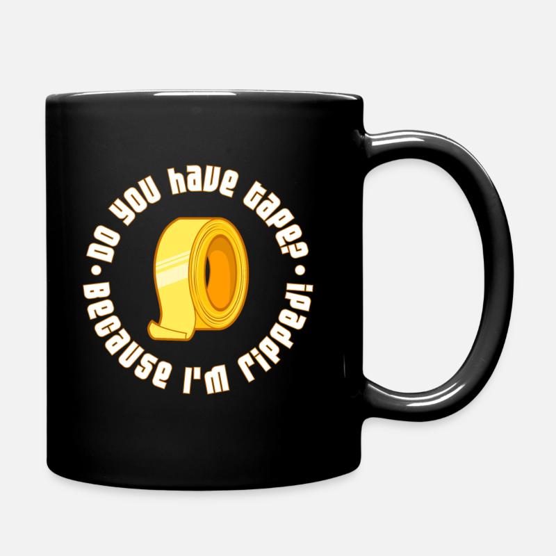 Haben Sie Band Ich bin Geschenk gerissen - Tasse einfarbig - Schwarz