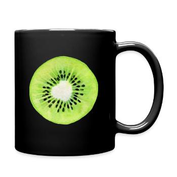 Kiwi - Mug uni - noir - Droite