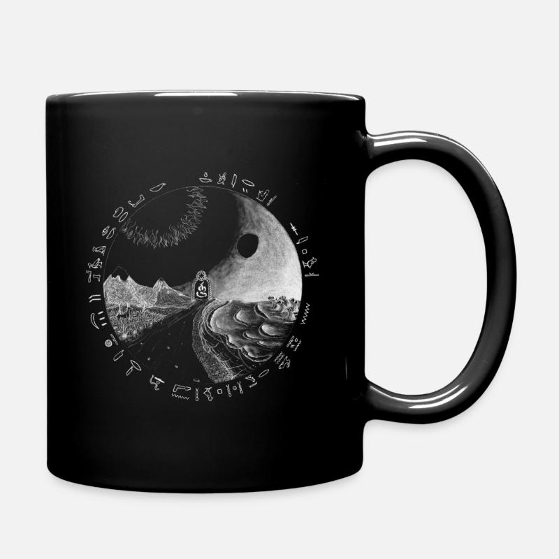 Causalité (transparent, pour les fonds sombres) - Mug uni - noir