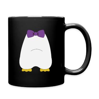 Costume d'Halloween Cadeau de smoking pingouin JGA - Mug uni - noir - Droite