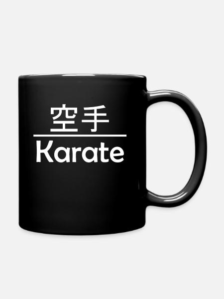 karaté - Mug uni - noir