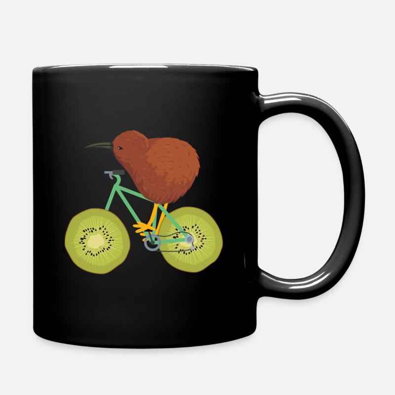 Kiwi - Tasse einfarbig - Schwarz
