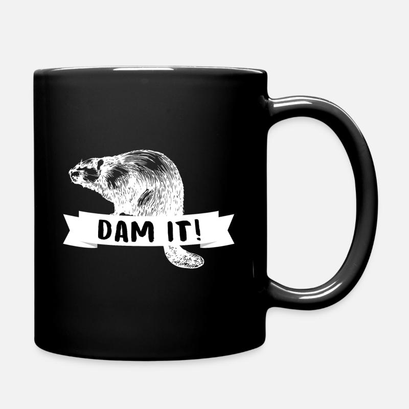 Biber - Tasse einfarbig - Schwarz