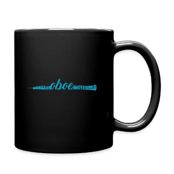 oboe - Full Colour Mug - black - Right