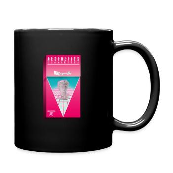 ÄSTHETIK ZIGARETTEN - Tasse einfarbig - Schwarz - Rechts