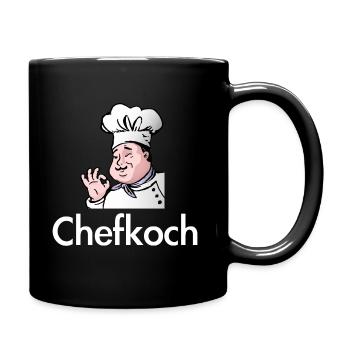 chef - Mug uni - noir - Droite