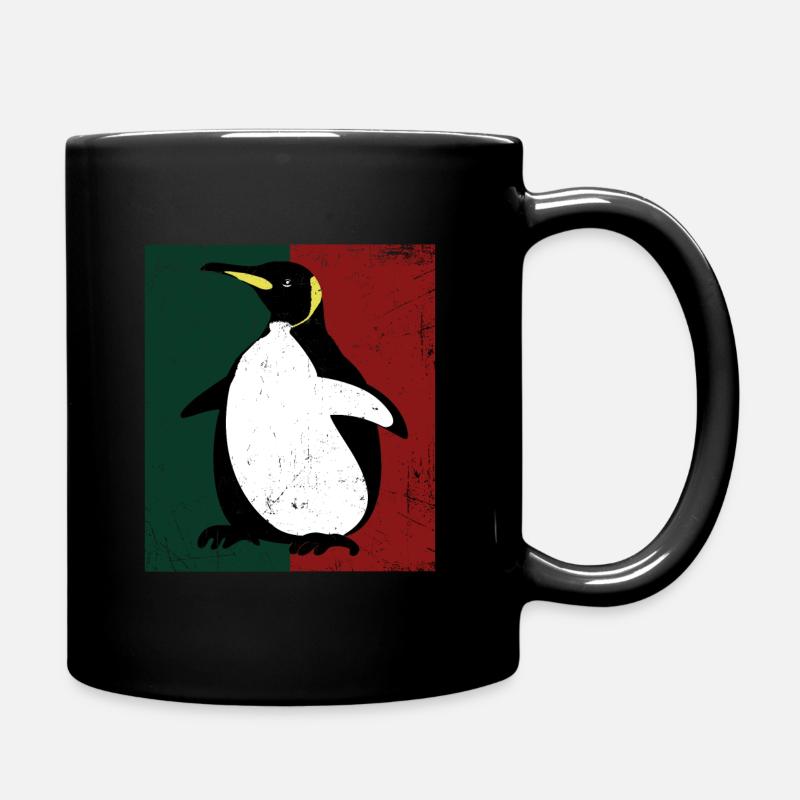 Pinguin - Tasse einfarbig - Schwarz