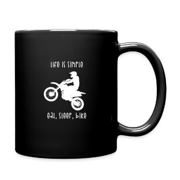 Motocross - Full Colour Mug - black - Right