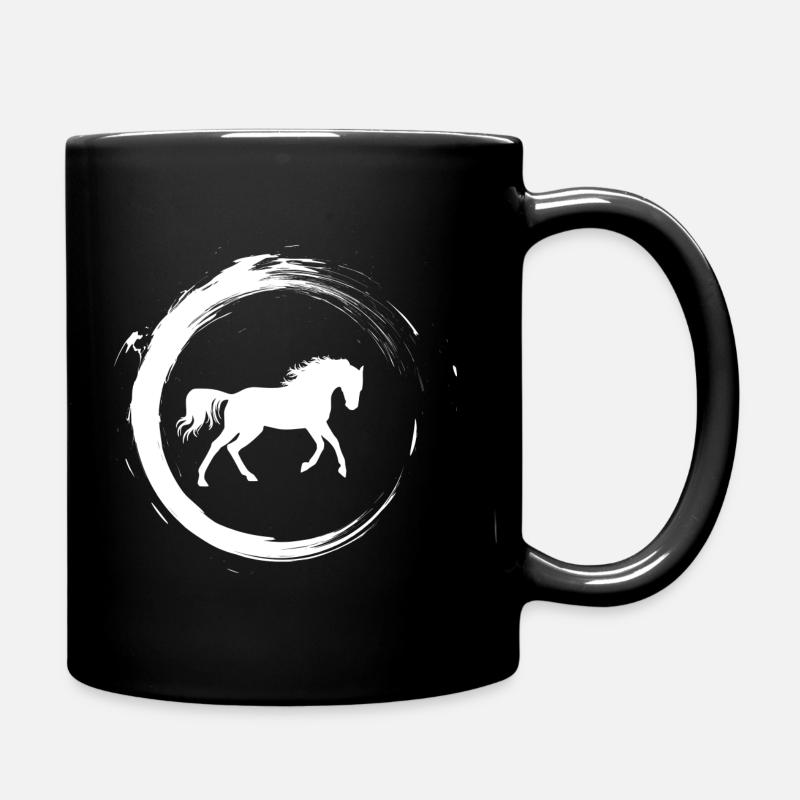 cheval - Mug uni - noir