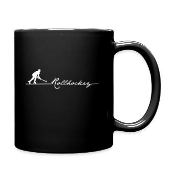 roller Hockey - Full Colour Mug - black - Right