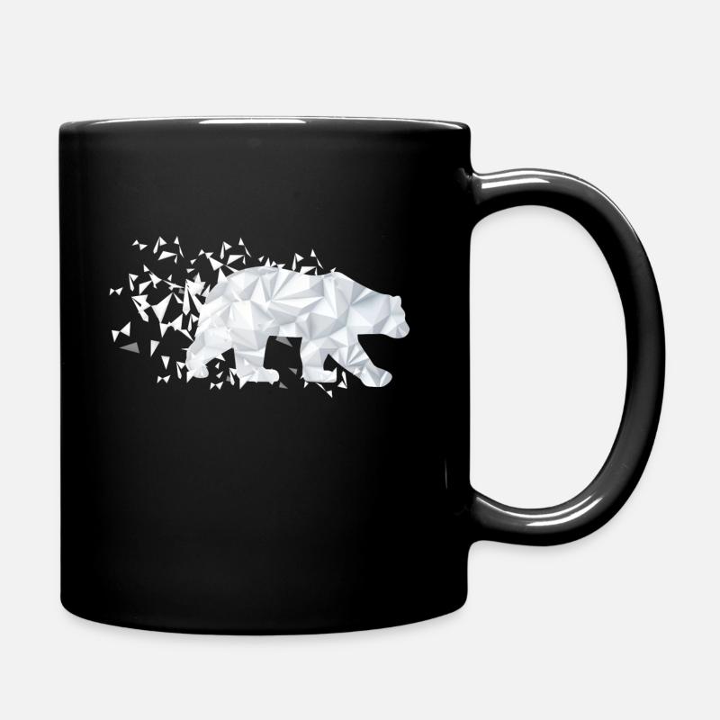 Climat de l'ours polaire - Mug uni - noir