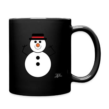 Christmas Christmas Christmas holiday season - Full Colour Mug - black - Right
