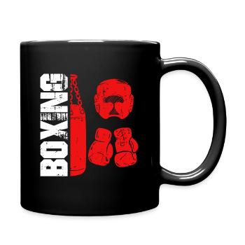 Boxe sport sparring hobby boxe gant sac de boxe - Mug uni - noir - Droite